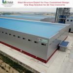 Professional Industrial Steel Building Corrosion Resistant Steel Windproof