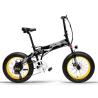 Buy cheap Non Slip Fat Tire Electric Bike Large Capacity Battery Strong Grip from wholesalers