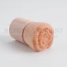 Buy cheap Flower Hair Plastic Handle Fluffy Foundation Makeup Brush Flat 25mm Diameter from wholesalers