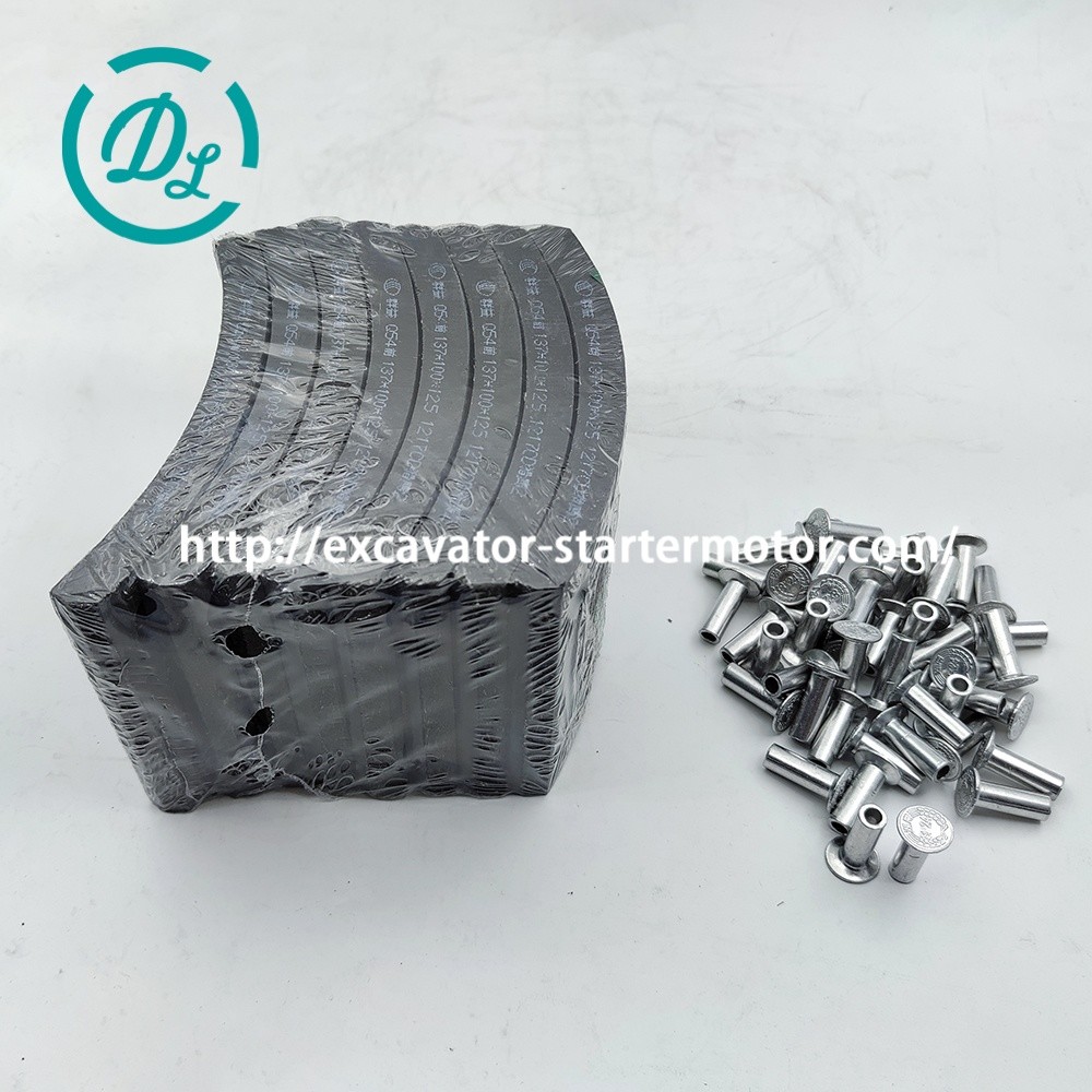 Brake Lining Dongfeng Truck Spare Parts Q54 Front 137mm*100mm*12.5mm