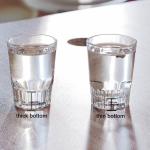 Buy cheap 3oz Thick Durable Dishwasher Safe Bistro Bar Shot Glass For Whiskey Vodka from wholesalers
