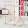 Buy cheap 3D Construct Fort Wooden Buliding Blocks Diy Assemble Educational Montessori from wholesalers