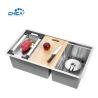 Buy cheap Carton Pallet Double Bowl Handmade House Kitchen Sinks Stainless Steel Kitchen Sinks from wholesalers