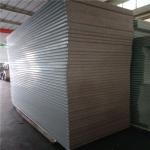 B grade fire rating 50mm insulation modified eps sandwich boards with 25kg