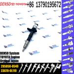 Toyota HILUX VIGO 2KD engine DENSO diesel injector 23670-30310 2367030310