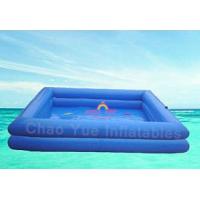 Buy cheap Blue color 7 x 6 meter PVC tarpaulin Swimming Inflatable Water Pools for zorb product