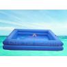 Buy cheap Blue color 7 x 6 meter PVC tarpaulin Swimming Inflatable Water Pools for zorb ball from wholesalers