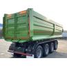 Buy cheap Factory Hydraulic Dump Tipper Trailer 3 Axle U Shape Truck Semi Trailer for Transport from wholesalers