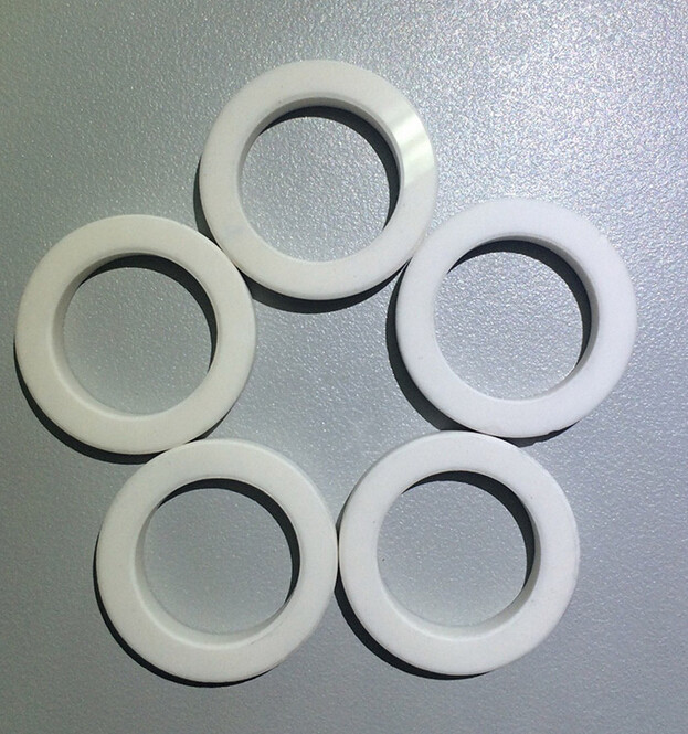 Thermal Casting 99% Al2O3 Alumina Ceramic Ring Resistant Wearing