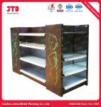 Buy cheap 4 Layers Glasses Shelf Supermarket Make Up Shelving 1600mm Heavy Duty from wholesalers