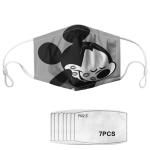Printed Reusable Washable Kids Dust Face Mask
