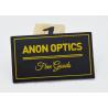 Buy cheap Embossed Faux Leather Garment Tags Hot Stamped Leather Labels For Jeans from wholesalers