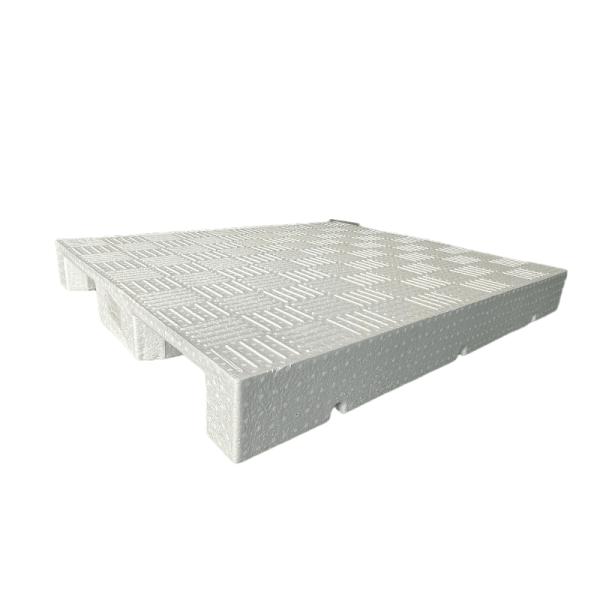 High Load Capacity Food Grade Blue / Black / White Plastic Pallets 120*100*15cm