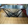 Buy cheap Indoor 40*80*76.5cm Painting Wrought Iron Table from wholesalers