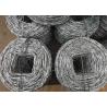 Buy cheap Reverse And Normal Twist Barbed Fencing Wire For Construction Wall Protection from wholesalers