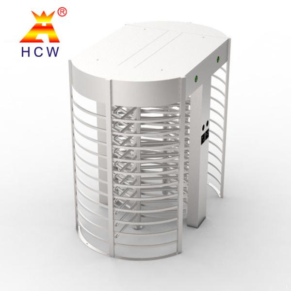 Buy cheap Automatic Systems SS316 Full Body Turnstile Single Access 600mm Fence Length from wholesalers