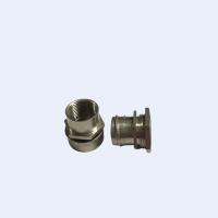 Buy cheap Brass Finish Female Flexible Conduit Adaptor 20mm 25mm Nickle Plated product