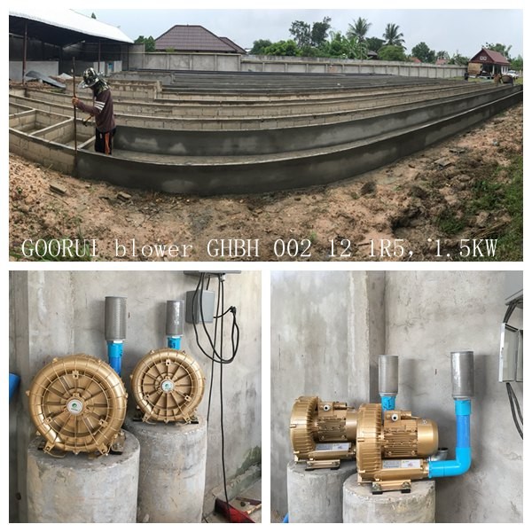 Durable Aquarium Air Pump Side Channel Air Blower Aerators For Fish Farming