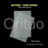 Buy cheap Scythe / Lost Cities Card Sleeves 72x112mm Matte Clear Non Glare from wholesalers