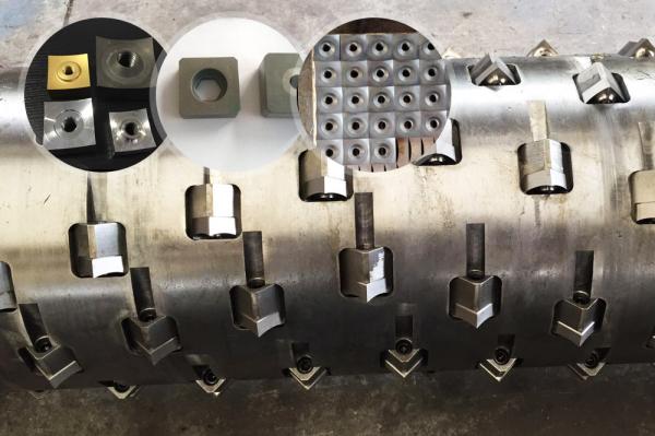 Buy cheap Twin Shaft Plastic Shredder Blades , CE Shredder Machine Blades from wholesalers