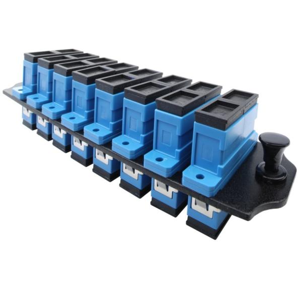 Buy cheap Simplex Duplex Fiber Optic Cassette 4-16 Ports Fiber Adapter Plate from wholesalers