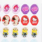 PVC Cute Cartoon Stickers Album Calendar Custom Kiss Cut Sticker Sheets