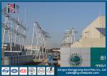 Power Transformer Substation Tubular Steel Utility Structures Q235 ISO 9001