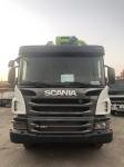 Renewed Beton Pump X Leg Scania Second Hand Truck Green Color 56M