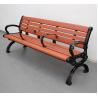 Buy cheap 3 Seater Outdoor Recycled Plastic Benches With Cast Aluminum Legs 1800mm Length from wholesalers