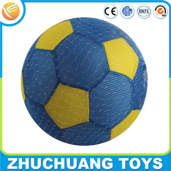Buy cheap 35cm giant pvc inflatable net fabric covered soccer balls from wholesalers