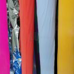 Soft 1.37m*100m Nylon Waterproof Rainbow Reflective Fabric