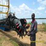 Water Flow 3000CBM/H Sand Dredger Vessel River 18 Inch