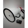 Buy cheap 260 Seconds Police Siren With Mic Voice Recording White Cheer Megaphone With Handle from wholesalers