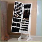 European Style 60inch Free Standing Jewellery Cabinet
