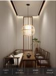 Bamboo Weaving Pendant Lamps Chinese Zen Tea Room Lamp Hotel Droplight(WH-WP-63)