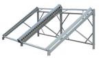 Natural Photovoltaic System Hot Dip Galvanized Thickness 0.5mm -15mm Solar Panel