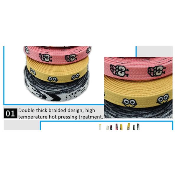 custom printed shoelace Power Item Piece Packaging Color Feature Hand charms flat shoelace Origin Type GUA Size Place