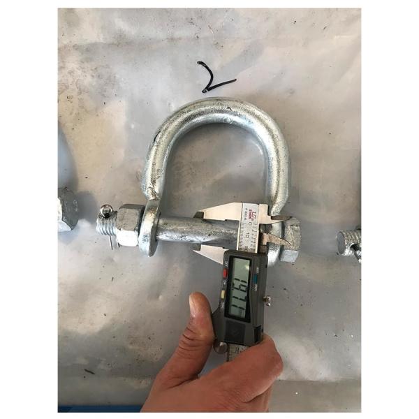 Buy cheap Power Line Fittings U Shackle Overhead Line Fittings from wholesalers