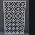 Perforated Decorative Screen Panel Powder Coating Surface For Interior