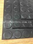 Safety Black Flooring Non Slip Rubber Matting Goat Mattress , Long Life Span