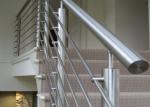 Durable Stainless Steel Wire Railing , Stainless Steel Wire Balustrade Easy