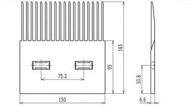 ZY400RR(INTRALOX Series400) Plastic raised rib modular belts food grade PP conveyor beltings