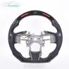 Buy cheap Forged Civic Honda Carbon Fiber Steering Wheel Smooth Leather from wholesalers