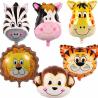 Buy cheap Animal Head Foil Ballons Cartoon Helium Foil Balloon Decoration from wholesalers