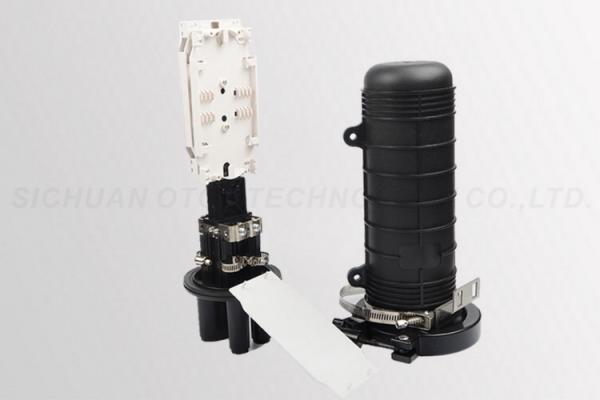Buy cheap OTOP Fiber Optic Enclosure Vertical 12 Core 2 Inlet 2 Outlet 290*190*110mm from wholesalers