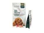 pet dog cat food treat plastic manufacturing zip lock clear printed pouch bag