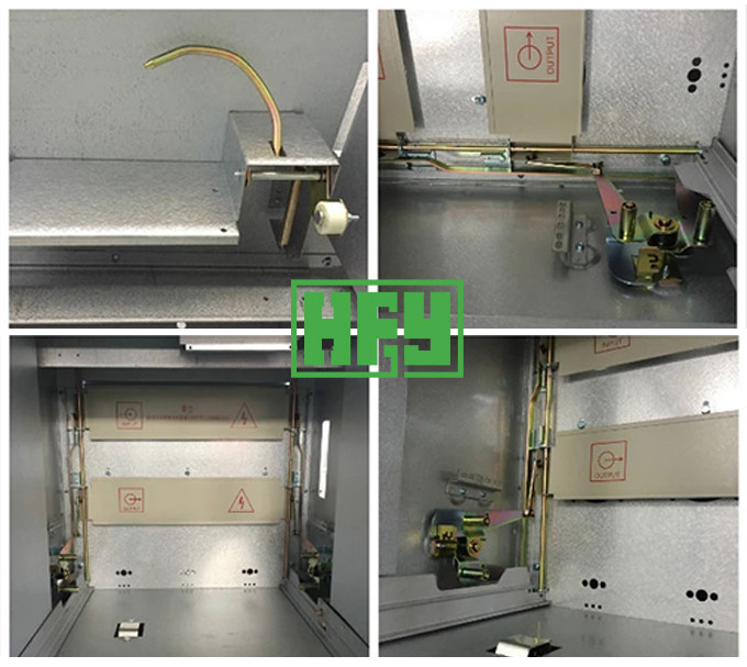 KYN61 High Voltage Metal Clad Electrical Switch Cabinet 33KV 36KV Simple Structure