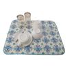 Buy cheap Fast Drying Stripe Cloth Kitchen Utensil Microfiber Dish Mat Quick Dry from wholesalers