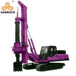 Crawler Rotary Pile Drilling Rig Construction Works Hydraulic Borehole Drilling