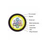 Buy cheap 6 Core Armored Fiber Optic Cable Dielectric Steel Wire Black UV Polyethylene from wholesalers